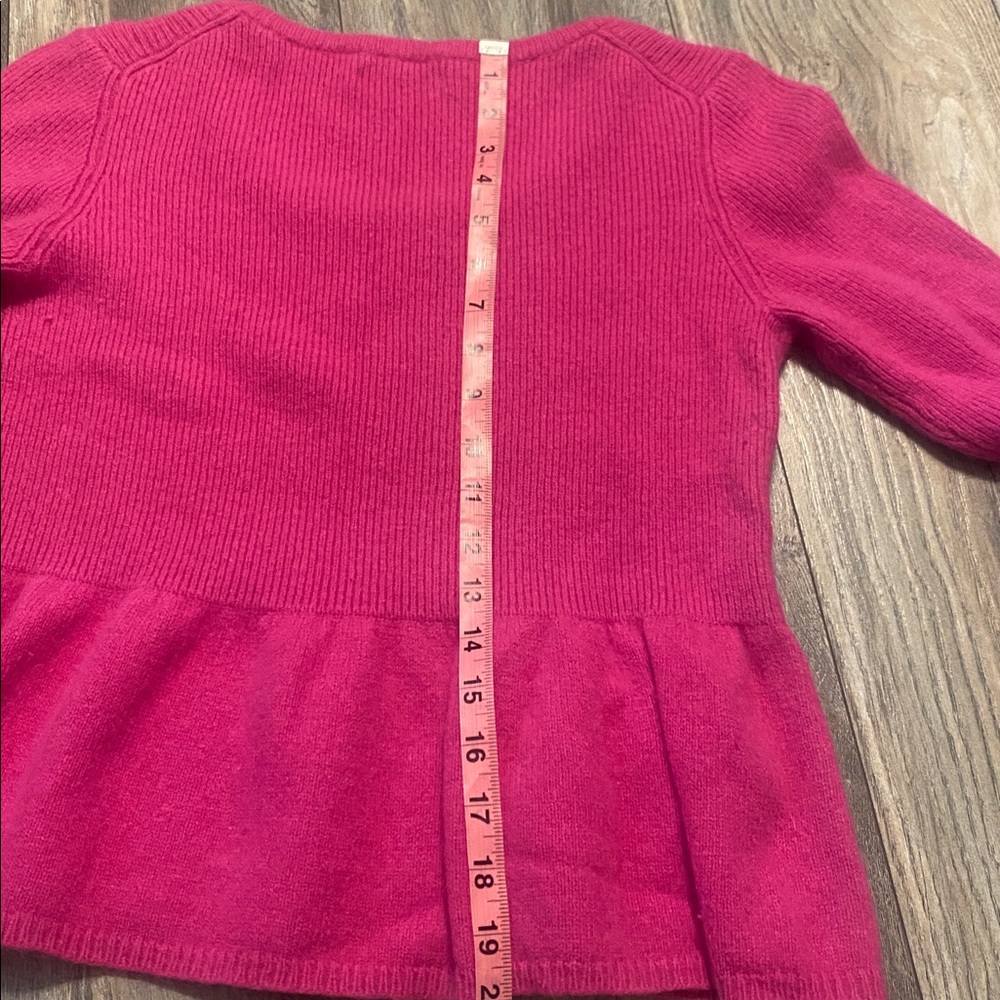 Express Vibrant Pink Knit Sweater - Picture 6 of 6